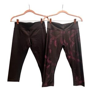 Zumba Fitness Capri Leggings bundle Small